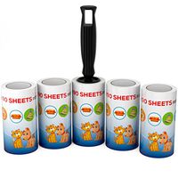 SuperiorMaker Lint Roller, Extra Sticky Pet Hair and Lint Remover for Clothes, 90 Sheets/Roller, 5 Count, 450 Sheets Total