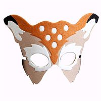 Mardi Gras Party Masquerade Mask,Animals Masks Children Men and Women Youth Party Dance Princess mask Fawn Prom Masks