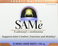 Source Naturals Same (s-adenosyl-l-methionine) 200mg, 20 Tablets