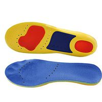 Memory Foam Insoles for Standing Walking, Foot Pain Relieve for Feet 1 Pair Blue (Women's Size 5-10)