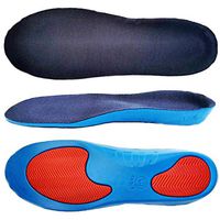 Amitataha Orthotic Shoe Insoles Original with Arch Support Unisex- Relieve Metatarsal, Arch and Heel Pain, Comfortable Insoles for Men and Women for Everyday Use(Blue, Men 9.5-13.5/Women 12-15)