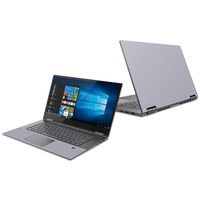 Mightyskins Skin Compatible with Lenovo Yoga 730 13" (2018) - Solid Gray | Protective, Durable, and Unique Vinyl Decal Wrap Cover | Easy to Apply, Remove, and Change Styles | Made in The USA
