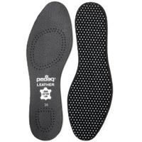 Pedag 2810 Vegetable Tanned Leather Insole Has Effective Active Charcoal Odor Protection, Black, Women's 11/Men's 8