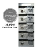 50X Energizer 362/361 Battery Silver Oxide Button Multi-Drain 1.55V SR721SW