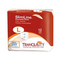 Tranquility Slimline Original Adult Disposable Brief - LG - 96 ct