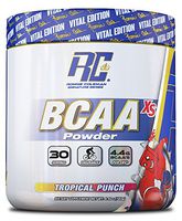 Ronnie Coleman Signature Series BCAA XS 2:1:1 Powder, Tropical Punch, 8.5 Ounce