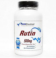 Rutin 500mg // 200 Capsules // Pure // by PureControl Supplements