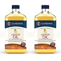 Guardsman Revitalizing Lemon Oil For Wood Furniture - 16 oz- UV protection, Cleans, Restores and Protects - 2 Pack