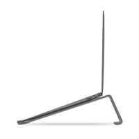 LENTION Aluminum Laptop Stand Compatible with MacBook Air/Pro 13 15, iPad Pro 12.9, Surface, Chromebook and 11 to 15-inch Laptops/Notebooks (Space Gray)