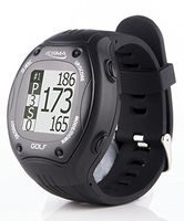 POSMA GT1 Golf Trainer GPS Golf Watch Range Finder, Preloaded Golf Courses, no Download no Subscription, Black, incl. US, Canada, Europe, Australia, New Zealand