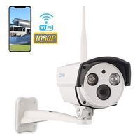 [2019 New] WiFi Camera Outdoor,LONNKY 1080P 2.0MP Surveillance Cameras Outdoor WiFi Camera Two-Way Audio,IP66 Waterproof, Night Vision, Motion Detection,Support Max 128GB SD Card