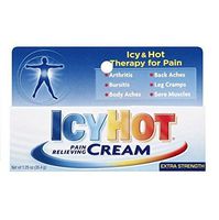 Icy Hot Extra Strength Pain Relieving Cream, Temporarily Relieves Minor Pain Associated with Arthritis, Simple Backache, Muscle Strains, Sprains, Bruises, and Cramps, 1.25 Oz