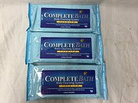 CompleteBath Body Cleansing System 8 Cloths (Pack of 3)