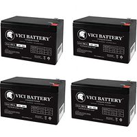 VICI Battery 12V 9Ah SLA Battery Replacement for CyberPower CS24U - 4 Pack Brand Product