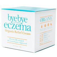 Bye Bye Eczema - Organic Relief Cream: A Natural and Powerful Treatment for Eczema, Psoriasis, Rosacea, Dermatitis, Shingles, and Other Skin Irritations. 4oz. Jar - Guaranteed Relief Promise