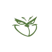 Pair of Grinch Face Ornament Decal Stickers- Designed to fit Your 3" Ornament - Dr Suess How The Grinch Stole Christmas (Glossy Green)