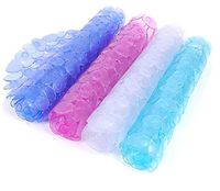 EUBUY Pebble PVC Non Slip Bath Mat Non Slip Bath Mat Hollow Out Safety Shower Bathroom Bathtub Mat Rug Pad (Green)