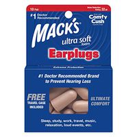 Mack's Ultra Soft Foam Earplugs 10 Pairs