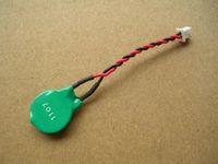 New CMOS Battery 3V Lithium ML1220 RECHARGEABLE CMOS BATTERY With CABLE