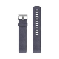 Fitbit Charge 2 Accessory Band, Leather, Indigo, Large