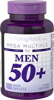 Mega Multiple Vitamin for Men 50 Plus 100 Coated C