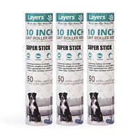 Large Lint Roller Refill, Suitable for Most Large Rollers, mega Rollers, 10in Wide Rollers in The Market (3packs）