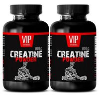 Creatine Monohydrate Vegan - CREATINE MONOHYDRATE Powder 100g - Sports Endurance (2 Bottles)