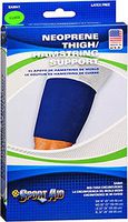 Sportaid, Thigh Support, Slip - On Neoprene, Blue, X-Large - 1 ea