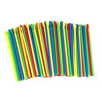 Paragon - Manufactured Fun SNO-Cone Spoon Straws, Multicolor, 200-Count