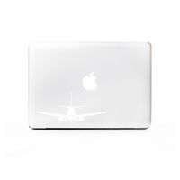 (2X) StickAny Laptop Series Plane Face Sticker for MacBook Pro, Chromebook, Surface Pro, and More (White)