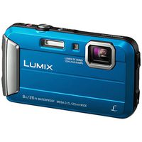 Panasonic Lumix DMC-FT30EB-A FT30/TS30 Waterproof Action Camera - Blue (International Model No Warranty)