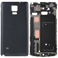 Phone case phone cover Full Housing Cover (Front Housing LCD Frame Bezel Plate + Middle Frame Bezel Back Plate Housing Camera Lens Panel + Battery Back Cover ) for Galaxy Note 4 / N910V(Black) Stylish