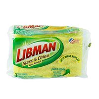 Libman 01075 Scrub Sponge Light Duty 3 Pack