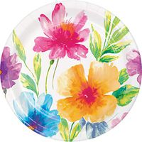 Creative Converting 335311 DINNER PLATE, 9", Multi-colored