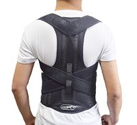 Back Brace Posture Corrector Stress Reduction Traction Device - Relieves Neck, Back and Spine Pain - Improve Bad Posture,Thoracic Kyphosis, Shoulder Alignment for Men and Women (L)
