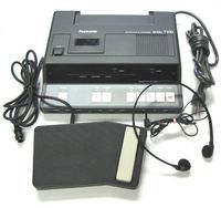 Olympus T-100 Refurbished Micro Cassette Transcription Unit