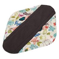 Yuehuam Washable Sanitary Towel Cloth Enstrual Pads, 1PC Charcoal Bamboo Cloth Reusable Washable Menstrual Pads Mama Sanitary Panty Towel