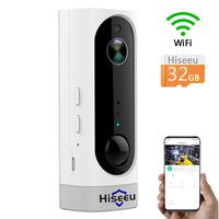 [32GB Storage] Home Security Camera,Rechargeable Battery Operated,Two Way Audio,Night Vision,Multi-People Remote,2.4GHz WiFi,Indoor for Baby/Pet/Nanny 6 Months PIR Motion Record