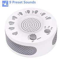 Sleep White Noise Machine, Sound Machine with 9 Nature Sound & Auto-Off Timer, High Fidelity Sounds, Sound Machine for Baby Adults, Home, Office, Travel