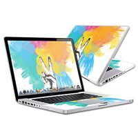 Mightyskins Skin Compatible with Apple MacBook Pro 15" Retina Wrap Cover Sticker Skins Peace Brush