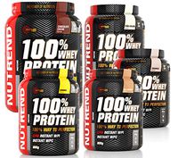 Whey Protein Powder Nutrend 100% Pinacolada by Nutrend 2250g Perfect Spectrum of Amino acids with high Value in This Cutting-Edge Product.