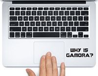 Why is Gamora Drax Avengers Marvel Printed Trackpad Clear Vinyl Decal Sticker Compatible with Apple MacBook Pro Air 11" 12" 13" 15" All Years Laptop Trackpad Keyboard (11 " Macbook Air)
