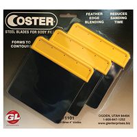 Coster Steel Auto Body Spreaders, 3 Steel Spreaders - 4"