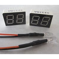 Workman LOT of 2 4233BA Blue LED Channel Read Out with Blue LED Meter Light