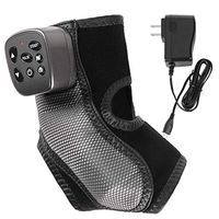 Qkiss Electric Foot Ankle Massager Vibration Heating Foot Acupuncture Points Massage