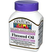 FLAX SEED OIL 1000mg 60 SOFTGELS