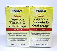 Infants Aqueous Vitamin D Oral Drops 400IU/ml 2-Pak (2 x 50ml)
