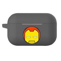 Rumbeast Unique Airpods Pro Case, 3D Cute Cartoon Airpods Pro Cover Soft Silicone Headphone Cover Cases Soft Full Protective Skin Cases for Girls Kids Women(Iron Man 02)