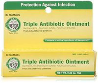 4 Triple Antibiotic Ointment Cream Dr Sheffields First Aid Infection Cuts Burns, 36g
