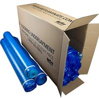 3in1 Blue Vapor Barrier Flooring Underlayment w/Overlap and Tape - Bestlaminate - 2mm - 1,000sf Bundle (10rolls @ 100 sf)